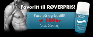 Favoritt til røverpris! Biotherm Homme Day Control - Roll On Deodorant
