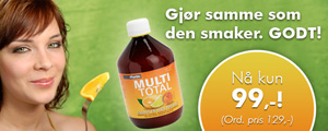 Kampanjepris på Multitotal! 