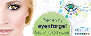 15% på Freshlook-sortimentet!