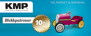 10% rabatt på KMP bläckpatroner!