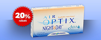 20% rabatt på Air Optix Night & Day 