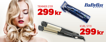 BaByliss - 299 kr