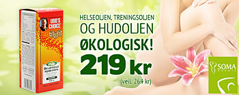 Udos Choice 500ml 219 kr (veil. 264 kr)!