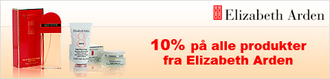 10% på alle produkter fra Elizabeth Arden. 