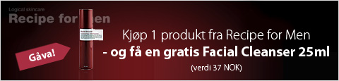 Gave ved kjøp av Recipe for Men-produkt 