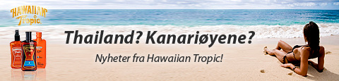 Gave ved kjøp av 2 produkter fra Hawaiian Tropic