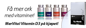 MerVital Vitamin D3 på kjøpet! 