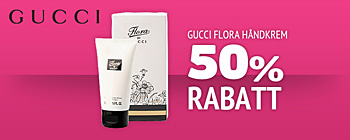 Gucci flora håndkrem - 50% rabatt