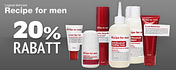 Recipe for men - 20% rabatt!