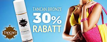 TanCan Bronze - 30% rabatt!