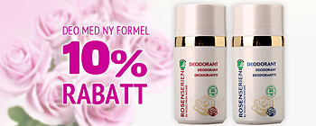 Rosenserien - Deo 10 % rabatt!