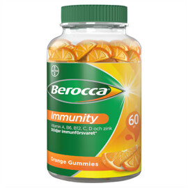 Berocca Immunity Gummies 60 tabletter