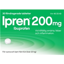 Ipren 200mg (Läkemedel) 30 tabletter