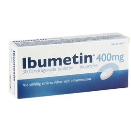Ibumetin 400mg (Läkemedel) 30 tabletter