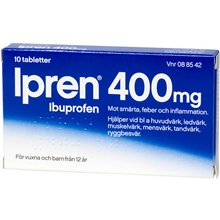 Ipren 400mg (Läkemedel) 10 tabletter