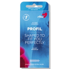 10 stk/pakke - Kondom Profil