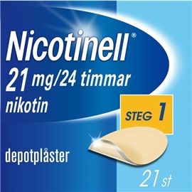 Nicotinell depotplåster 21 mg/24 h (Läkemedel) 21 st/paket