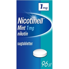 Nicotinell Mint 1 mg (Läkemedel) 96 tabletter
