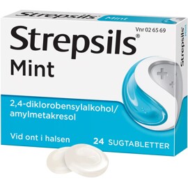Strepsils (Läkemedel) 24 tabletter Mint