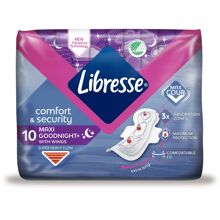 Libresse Maxi Goodnight 10 st