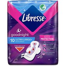 Libresse Goodnight Ultra Large 10 kpl