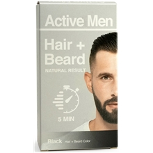 Bilde av Active Men Hair + Beard Color 1 Set Black