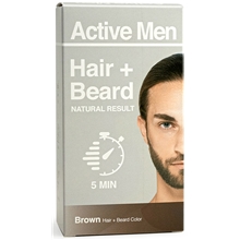 Bilde av Active Men Hair + Beard Color 1 Set Brown