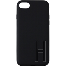 Design Letters Personal Cover iPhone Black A-Z H