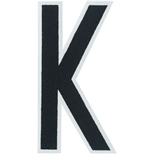 Design Letters Style MyCover Personal Stickers A-Z K