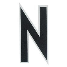 Design Letters Style MyCover Personal Stickers A-Z N