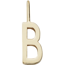 Bilde av Design Letters Archetype Charm 10 Mm Gold A-z B