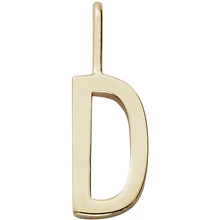 Bilde av Design Letters Archetype Charm 10 Mm Gold A-z D