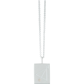 Zodiac by Design Letters - Sagittarius Silver