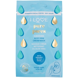 I Love... I Love Pure Pores Cleansing Aloe Vera Cream Mask 10 ml