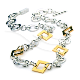 Bubble Square Necklace