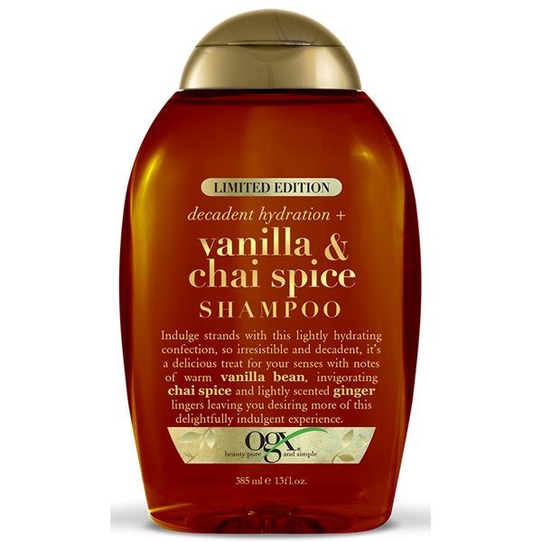 OGX Vanilla & Chai Spice Shampoo