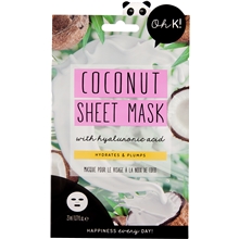 Bilde av Oh K! Coconut Sheet Mask With Hylauronic Acid