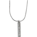 Line Crystal Necklace