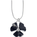 Silver Plated Flower Necklace