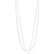 Pilgrim 63223-6001 MILLE Crystal Necklace 2-In-1