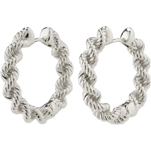 Bilde av 26224-6043 Annika Robe Chain Hoop Earrings 1 Set