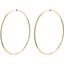 Bilde av 28232-2023 April Gold Large Hoop Earrings 1 Set