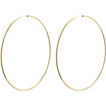 Bilde av 28232-2043 April Gold Mega Hoop Earrings 1 Set