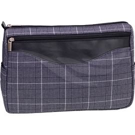 44-371 Toiletry Bag Plaid