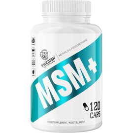 Swedish Supplements MSM + 120 kapslar