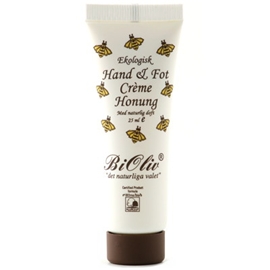 Hand-fotcreme honung mini