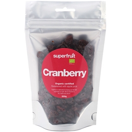 Cranberries torkade bär