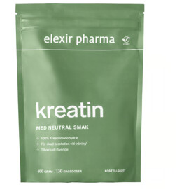 Elexir Pharma Elexir Kreatin Naturell 400 gr