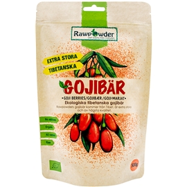Rawpowder Goji Golden Stora Tibetanska 500 gr