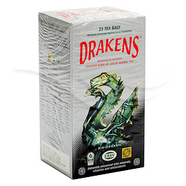Drakens gröna örtte, tepåsar